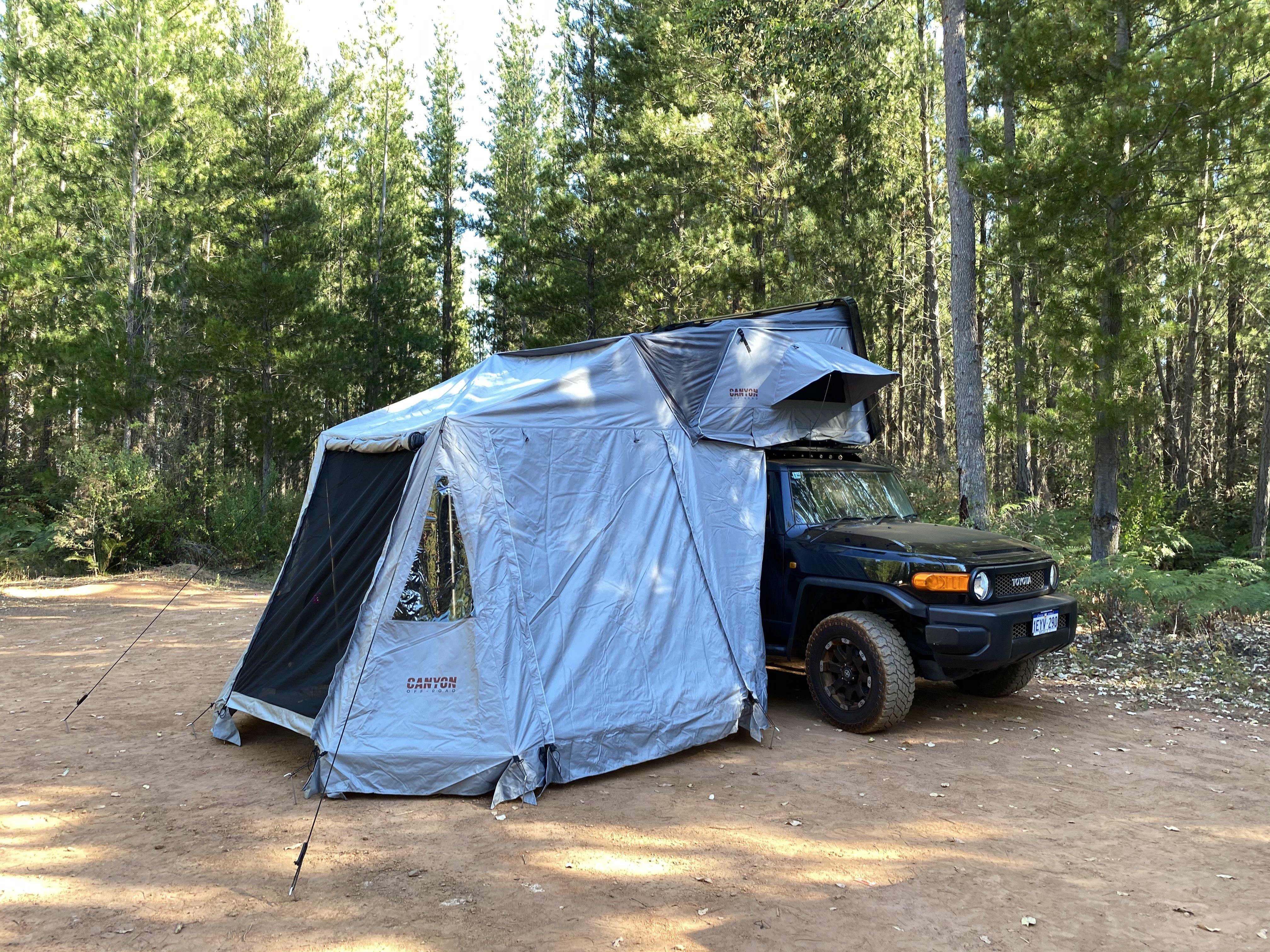 Canyon Off-Road 4 Person Roof Top Tent (2.1M Hard Shell) (SKU: CAN-750-H) - Image 13