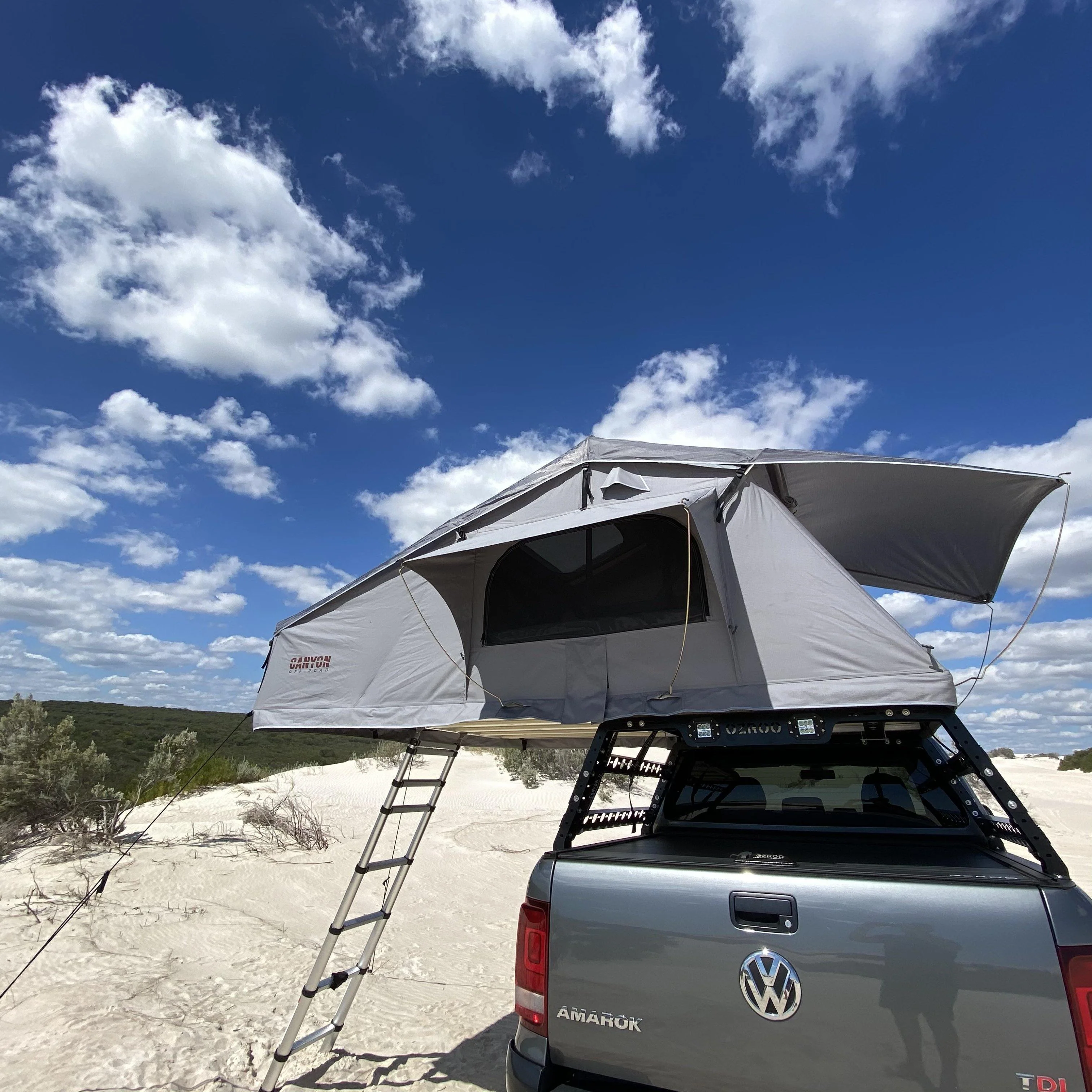 Canyon Off-Road 2 Person Roof Top Tent (SOFT SHELL LONG STYLE) (SKU: CAN-200-L) - Image 4
