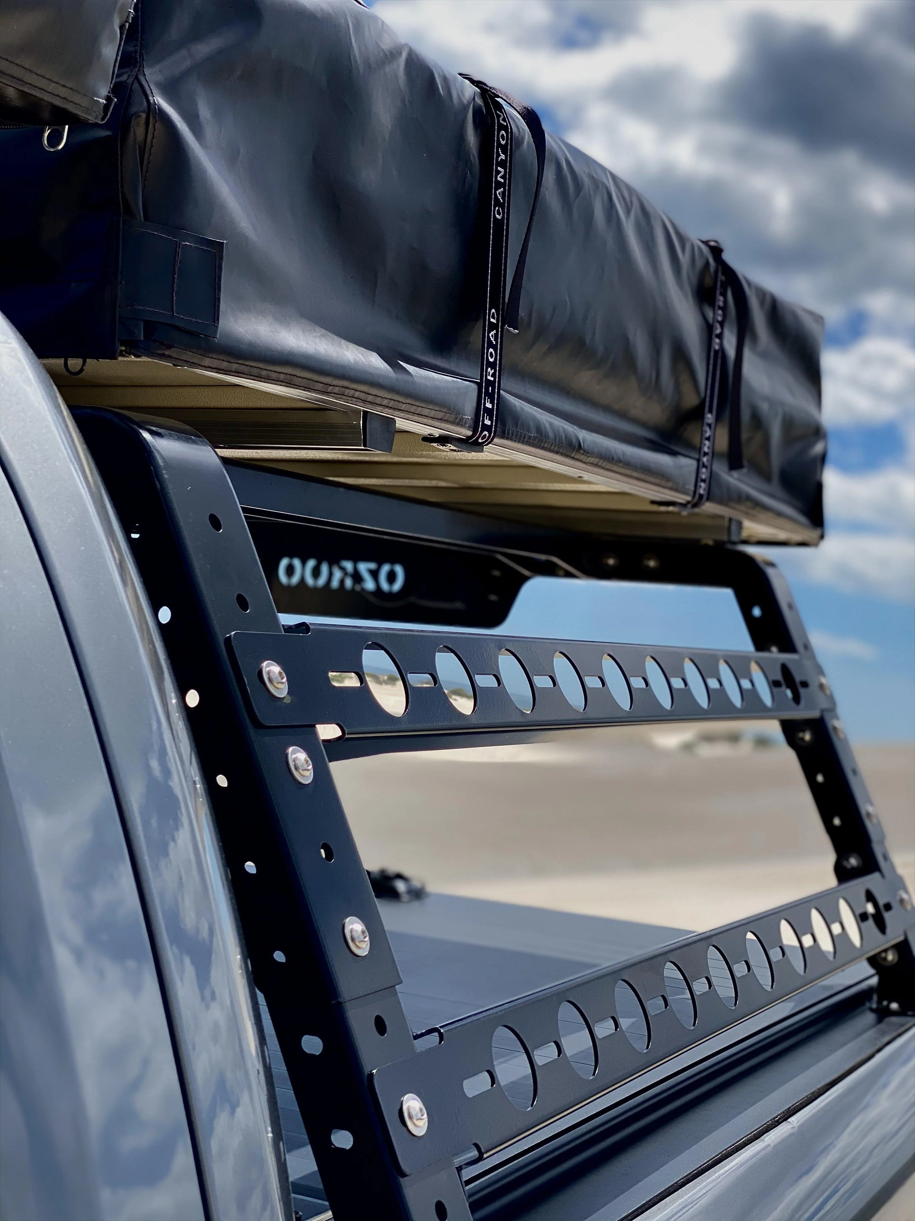 Rooftop Tent/ Tubrack/ Rollercover Package - 2 Person Soft Shell Tent (LONG STYLE PANORAMA) - Image 7
