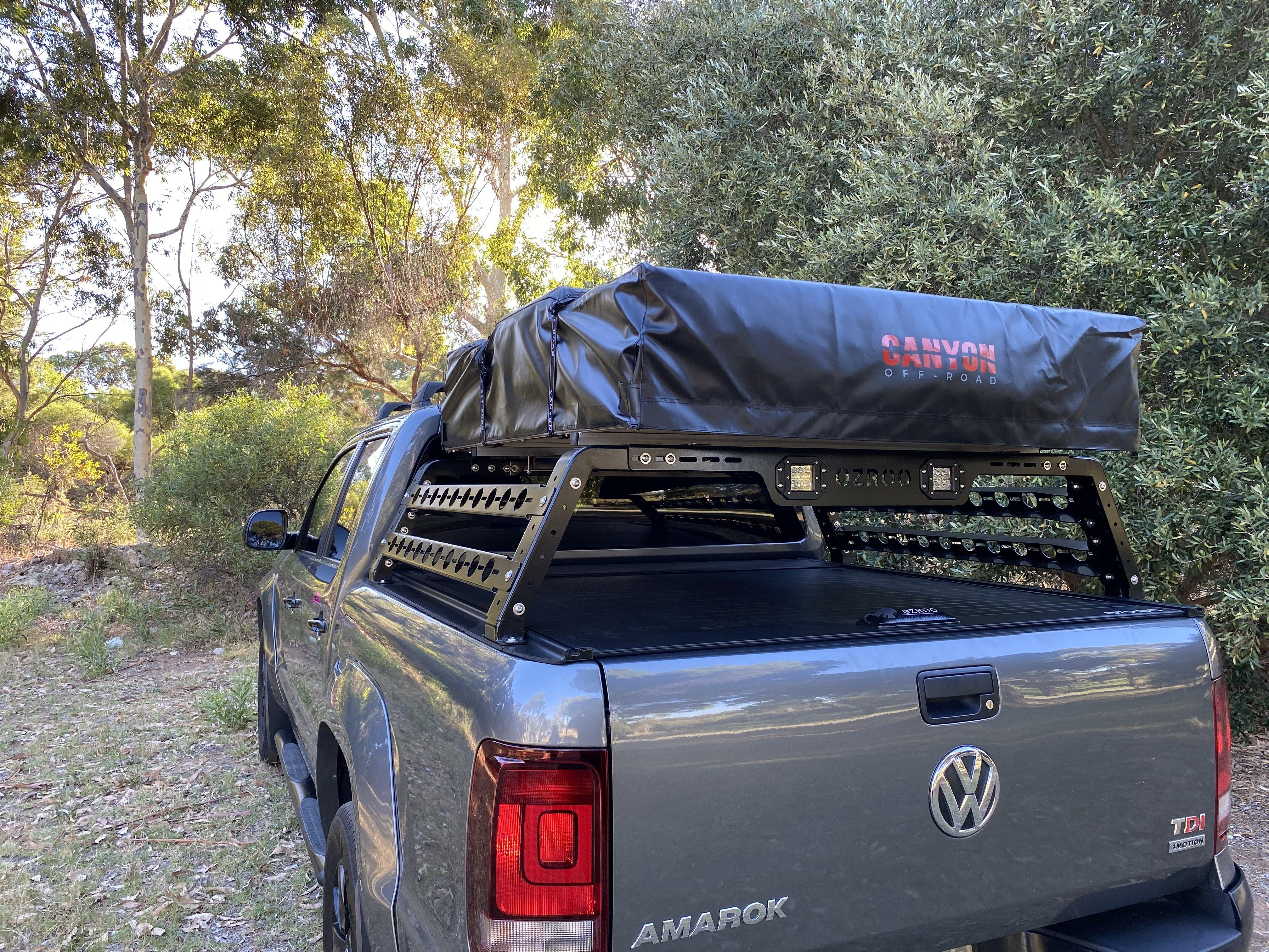 Rooftop Tent & Tubrack Package - 2 Person Soft Shell Tent (Short Style Panorama) - Image 11