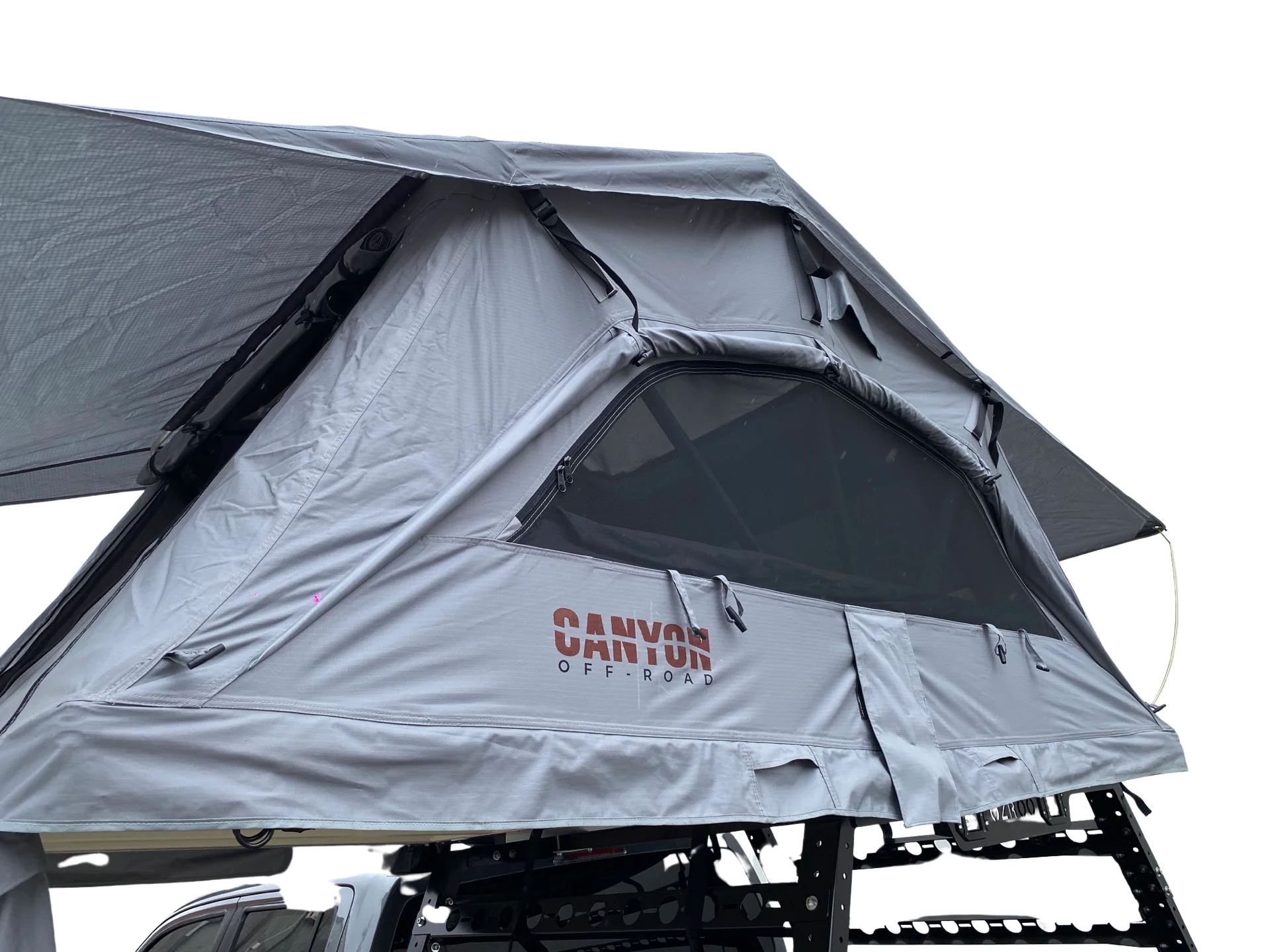 Rooftop Tent & Tubrack Package - 2 Person Soft Shell Tent (Short Style Panorama) - Image 8